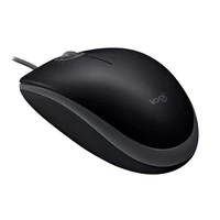 Miš LOGITECH B110 Silent, žičani, crni (910-005508)