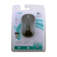 Miš LOGITECH M185, bežični, sivi (910-002235)