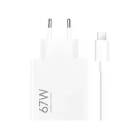Kućni punjač XIAOMI 67W HyperCharge Combo, USB, sa kablom, bijeli