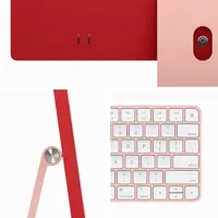 Stolno računalo APPLE iMac 24" (2023) 4.5K M3 8C/10G 8/256GB, Pink, IT KB (MQRT3)