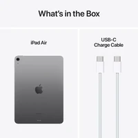Tablet APPLE iPad Air (2024) 13", 128GB, Cellular, M2, Space Grey (MV6Q3)