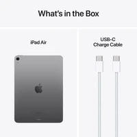 Tablet APPLE iPad Air (2024) 13", 128GB, Cellular, M2, Space Grey (MV6Q3)