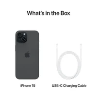 Mobitel APPLE iPhone 15 128GB, 6.1", Black (crni)