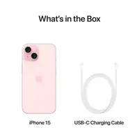 Mobitel APPLE iPhone 15 256GB, 6.1", Pink (rozi)