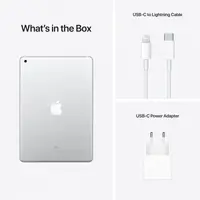 Tablet APPLE iPad (2022) 10Gen 10.9", 256GB, Silver (MPQ83)