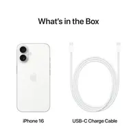 Mobitel APPLE iPhone 16 128GB, 6.1", White (MYE93)