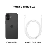 Mobitel APPLE iPhone 16 Plus 128GB, 6.7", Black (MXVU3)
