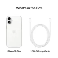 Mobitel APPLE iPhone 16 Plus 256GB, 6.7", White (MXWV3)
