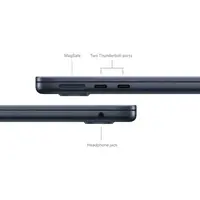 Laptop APPLE MacBook Air (2024) 13.6", M3 8C/10G 24GB/512GB, Midnight, IT KB (MC8Q4)