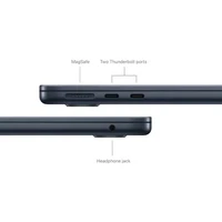 Laptop APPLE MacBook Air (2024) 13.6", M3 8C/10G 24GB/512GB, Midnight, IT KB (MC8Q4)