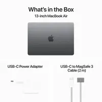Laptop APPLE MacBook Air (2024) 13.6", M3 8C/10G 24GB/512GB, Space Grey, IT KB (MC8M4)