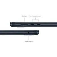 Laptop APPLE MacBook Air (2024) 15.3", M3 8C/10G 24GB/512GB, Midnight, IT KB (MC9L4)
