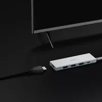 USB HUB XIAOMI 5-in-1, Type-C, bijeli