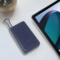 Prijenosna baterija XIAOMI 33W, 20000mAh (Integrated Cable), USB-C, USB-A, plava