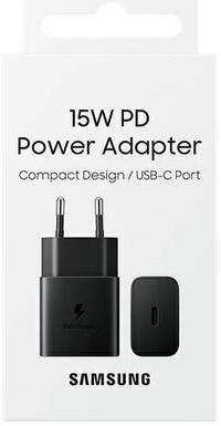Kućni punjač SAMSUNG 15W, originalni, TYPE-C, bez kabla, crni ( EP-T1510NBEGEU)