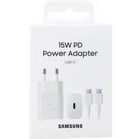 Kućni punjač SAMSUNG 15W, originalni, TYPE-C, s kablom, bijeli (EP-T1510NBEGEU) Kućni punjač SAMSUNG 15W, originalni, TYPE-C, s kablom, bijeli (EP-T1510NBEGEU)