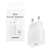 Kućni punjač SAMSUNG 25W, originalni, TYPE-C, bez kabla, bijeli (EP-T2510NWE)