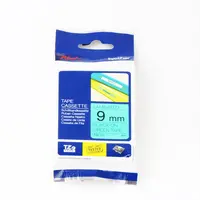 Brother TZE-721 crna na zelenoj original ribbon