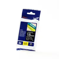 Brother TZE-345 bijela na crnoj original ribbon
