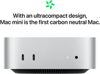 Stolno računalo APPLE Mac Mini (2024) M4, 10C/10G, 16/256GB (MU9D3)