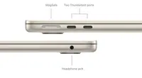 Laptop APPLE MacBook Air (2024) 13.6" M3 8C/10G 16/512GB, Starlight, IT KB (MXCU3)