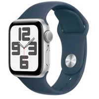 Pametni sat APPLE Watch SE 2023 40mm Silver, Blue Silicone Strap M/L (MRE23QF/A)