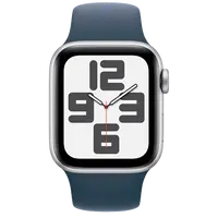 Pametni sat APPLE Watch SE 2023 40mm Silver, Blue Silicone Strap M/L (MRE23QF/A)