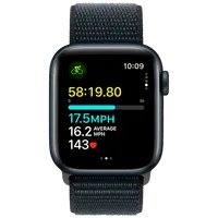 Pametni sat APPLE Watch SE 2023 40mm Black, Black Nylon Strap (MRE03QF/A)