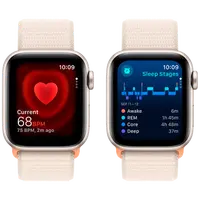 Pametni sat APPLE Watch SE 2023 40mm Gold, Beige Nylon Strap (MR9W3QF/A)