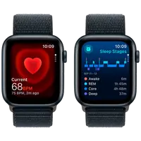 Pametni sat APPLE Watch SE 2023 44mm Black, Black Nylon Strap (MREA3QF/A)