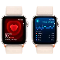 Pametni sat APPLE Watch SE 2023 44mm Gold, Beige Nylon Strap (MRE63QF/A)