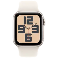 Pametni sat APPLE Watch SE 2024 4G 40mm Gold, Beige Silicone Strap M/L (MXGK3QF/A)