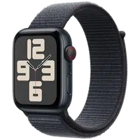 Pametni sat APPLE Watch SE 2024 4G 44mm Black, Black Nylon Strap (MXGN3QF/A)