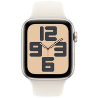 Pametni sat APPLE Watch SE 2024 4G 44mm Gold, Beige Silicone Strap S/M (MXGT3QF/A)
