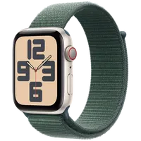 Pametni sat APPLE Watch SE 2024 4G 44mm Gold, Green Nylon Strap (MXGV3QF/A)