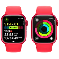 Pametni sat APPLE Watch S9 41mm Red, Red Silicone Strap M/L (MRXH3QF/A)