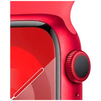 Pametni sat APPLE Watch S9 41mm Red, Red Silicone Strap M/L (MRXH3QF/A)