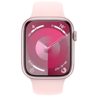 Pametni sat APPLE Watch S9 45mm Pink, Pink Silicone Strap M/L (MR9H3QF/A)