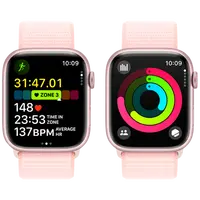 Pametni sat APPLE Watch S9 45mm Pink, Pink Nylon Strap (MR9J3QF/A)