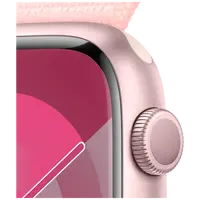 Pametni sat APPLE Watch S9 45mm Pink, Pink Nylon Strap (MR9J3QF/A)