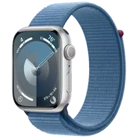 Pametni sat APPLE Watch S9 45mm Silver, Blue Nylon Strap (MR9F3QF/A)