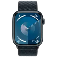 Pametni sat APPLE Watch S9 45mm Black, Black Nylon Strap (MR9C3QF/A)