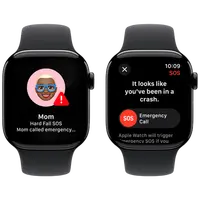 Pametni sat APPLE Watch S10 42mm Black, Black Rubber Strap S/M (MWWE3QF/A)