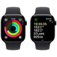 Pametni sat APPLE Watch S10 42mm Black, Black Rubber Strap S/M (MWWE3QF/A)
