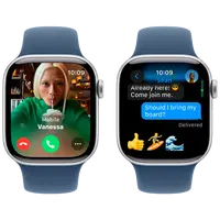 Pametni sat APPLE Watch S10 42mm Silver, Blue Rubber Strap M/L (MWWC3QF/A)