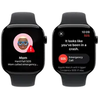 Pametni sat APPLE Watch S10 46mm Black, Black Rubber Strap M/L (MWWQ3QF/A)