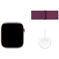 Pametni sat APPLE Watch S10 46mm Gold, Purple Nylon Strap (MWWV3QF/A)
