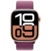Pametni sat APPLE Watch S10 46mm Gold, Purple Nylon Strap (MWWV3QF/A)