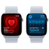 Pametni sat APPLE Watch S10 46mm Silver, Light Blue Nylon Strap (MWWN3QF/A)