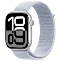 Pametni sat APPLE Watch S10 46mm Silver, Light Blue Nylon Strap (MWWN3QF/A)